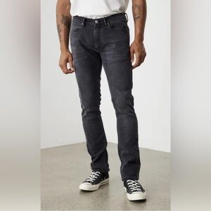 Acne Studios Max Cash Black Straight Leg Jeans